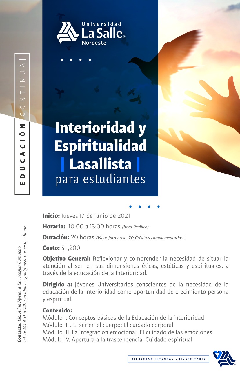 Interioridad y Espiritualidad para Alumnos_Marzo2023